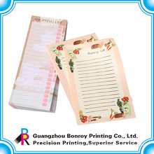 OEM competitive price sticky memo pad with free customized design